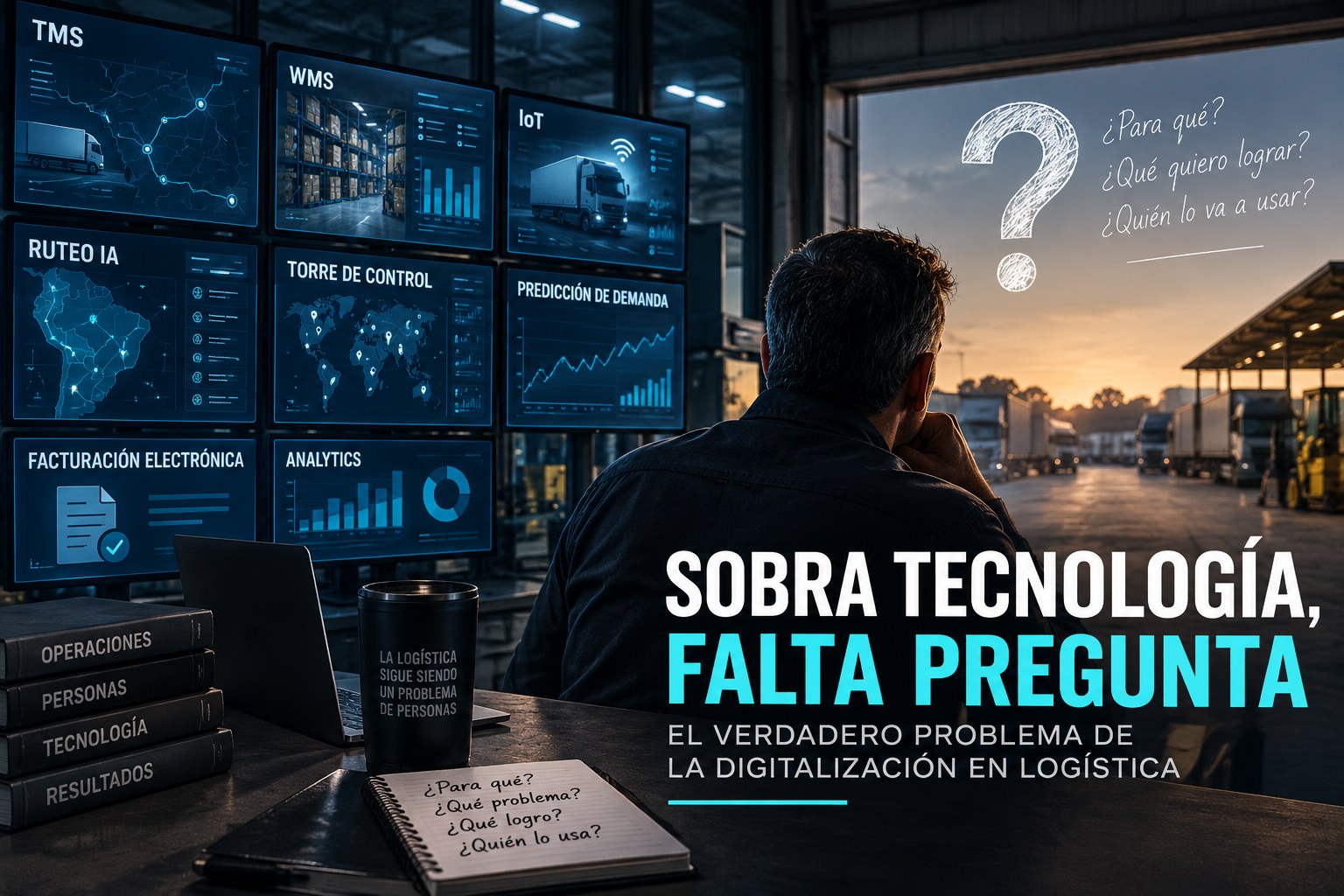 Sobra tecnología, faltan preguntas: el verdadero problema de la digitalización en logística
